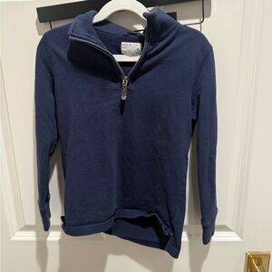 Crewcuts Navy Kids Half-Zip Sweatshirt